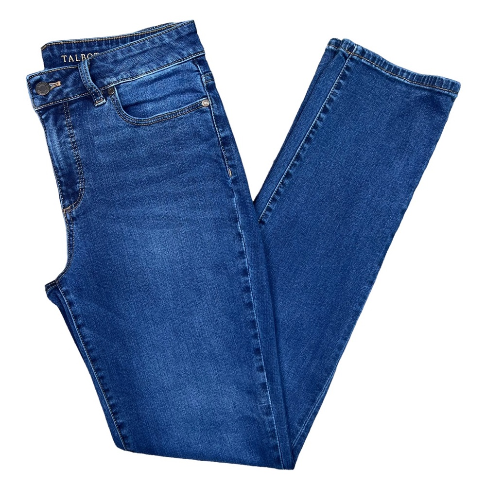 Talbots Women’s Medium Wash Heritage Straight Leg Jeans Size 6